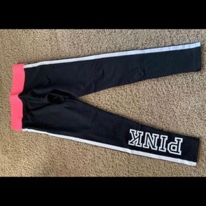 PINK Victoria Secret yoga leggings in sz small. Never worn only tried on.